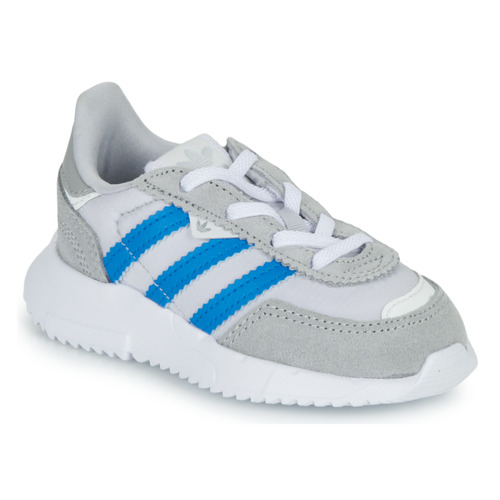 Skor Pojkar Sneakers adidas Originals RETROPY F2 EL I Grå / Blå