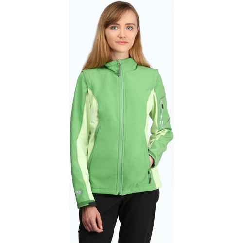 textil Dam Fleecetröja Salewa KABRU SW W JKT 20725-5492 Grön