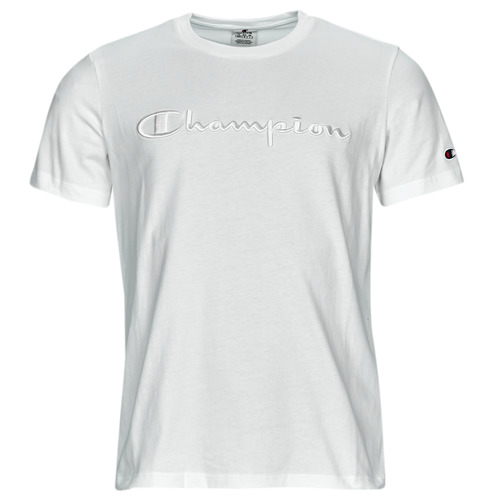 textil Herr T-shirts Champion Crewneck T-Shirt Vit