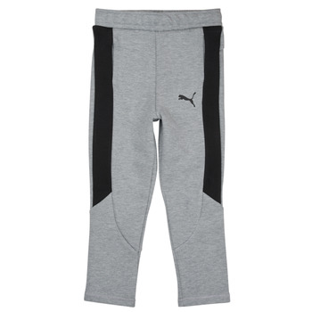 textil Pojkar Joggingbyxor Puma EVOSTRIPE CORE PANTS Grå