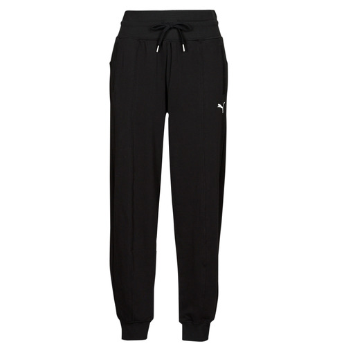 textil Dam Joggingbyxor Puma HER HIGH WAIS PANTS Svart