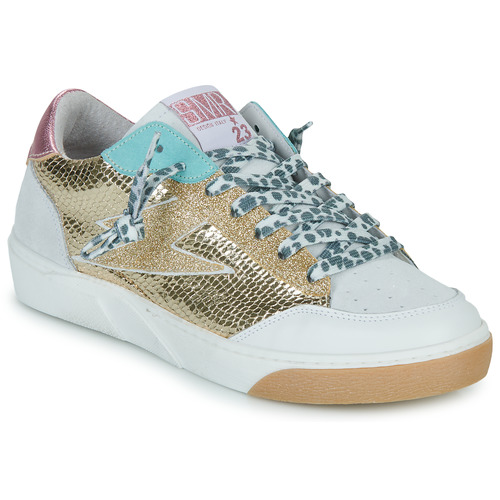 Skor Dam Sneakers Semerdjian TALINE-9339 Guldfärgad / Beige