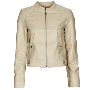 textil Dam Skinnjackor & Jackor i fuskläder Vero Moda VMLOVE LAVINE SHORT COATED JACKET Beige