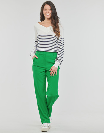 textil Dam 5-ficksbyxor Vero Moda VMZELDA H/W STRAIGHT PANT EXP NOOS Grön