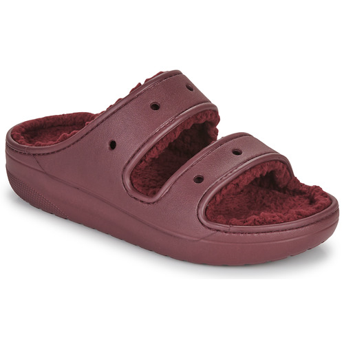 Skor Dam Tofflor Crocs Classic Cozzzy Sandal Bordeaux