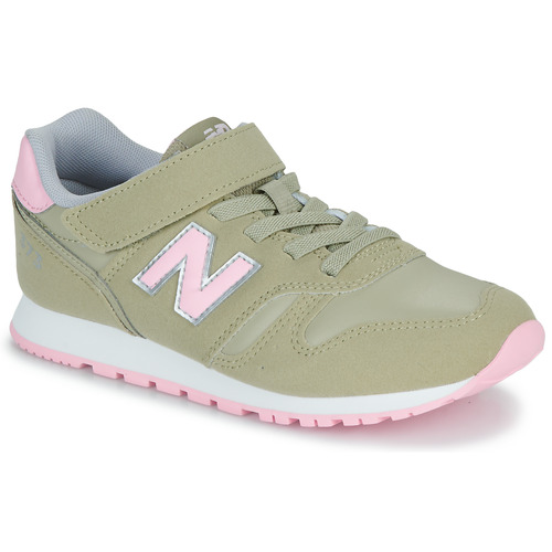 Skor Flickor Sneakers New Balance 373 Beige / Rosa