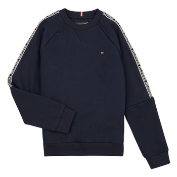 textil Pojkar Sweatshirts Tommy Hilfiger TAPE SWEATSHIRT Marin