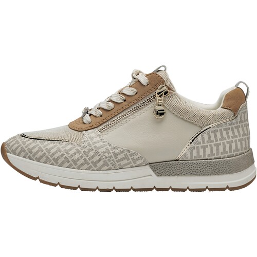 Skor Dam Sneakers Tamaris 217376 Beige