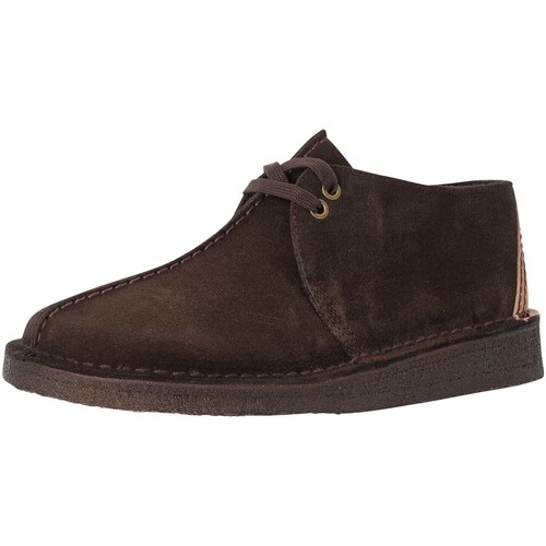 Skor Herr Loafers Clarks Desert Trek mockaskor Brun