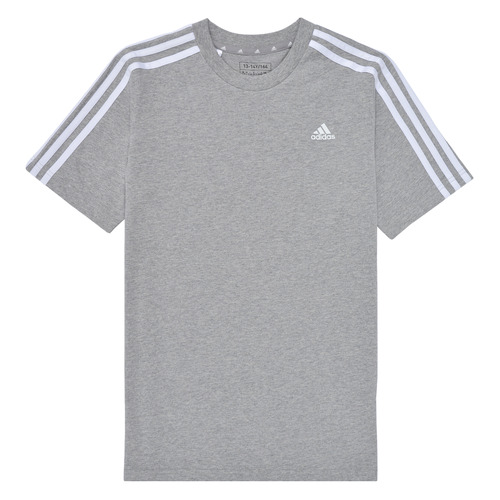 textil Barn T-shirts Adidas Sportswear U 3S TEE Grå / Vit