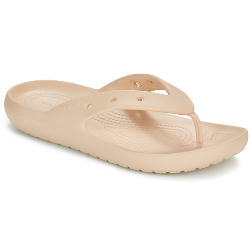 Skor Flip-flops Crocs Classic Flip v2 Beige