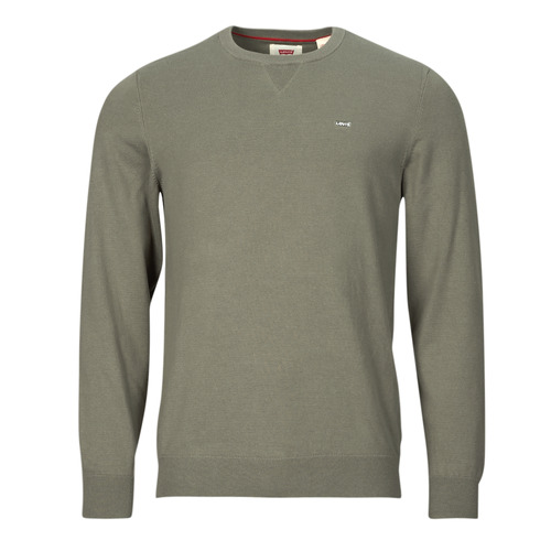 textil Herr Sweatshirts Levi's LIGHTWEIGHT HM SWEATER Grön