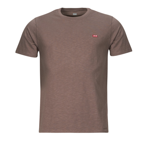 textil Herr T-shirts Levi's SS ORIGINAL HM TEE Kaki