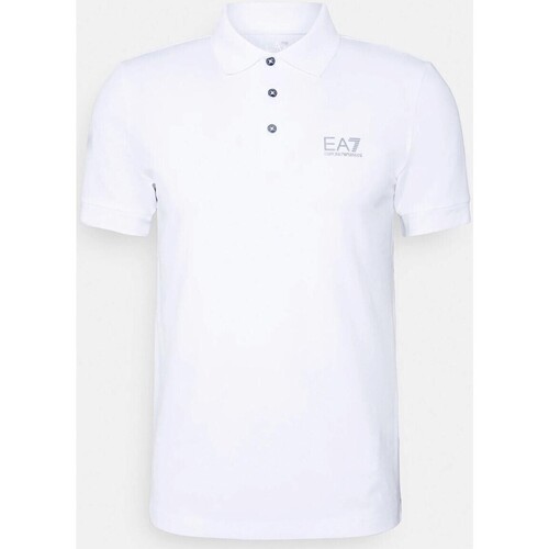 textil Herr T-shirts Ea7 Emporio Armani  Flerfärgad