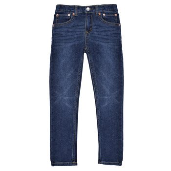 textil Pojkar Skinny Jeans Levi's LVB 510 SKINNY NON PERFORMANCE Blå