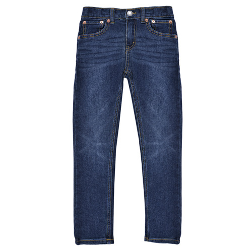 textil Pojkar Skinny Jeans Levi's LVB 510 SKINNY NON PERFORMANCE Blå