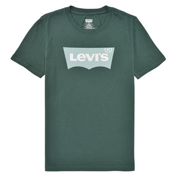 textil Pojkar T-shirts Levi's LVB BATWING TEE Grön