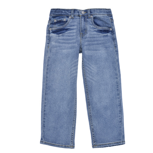 textil Pojkar Raka byxor Levi's LVB STAY LOOSE TAPER JEANS Blå