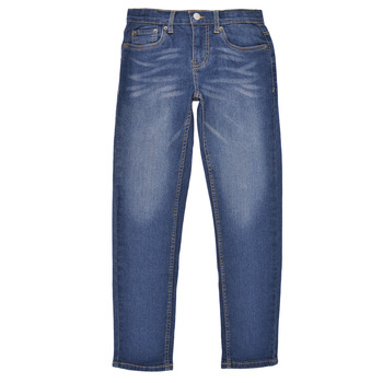 textil Pojkar Slim jeans Levi's LVB 502 REG TAPER ECO WARM JEA Blå