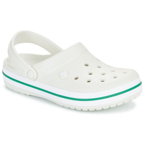 Skor Träskor Crocs Crocband Beige / Grön