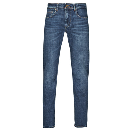 textil Herr Raka byxor Pepe jeans STRAIGHT JEANS Blå