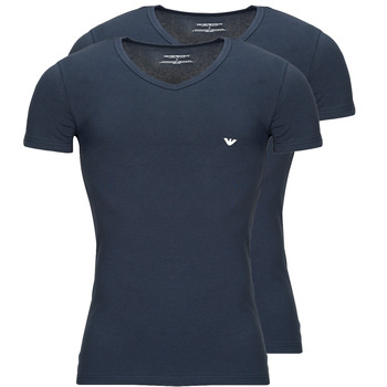 textil Herr T-shirts Emporio Armani CC717-111512 Marin