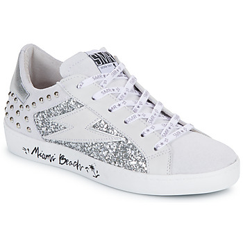 Skor Dam Sneakers Semerdjian  Beige / Silver