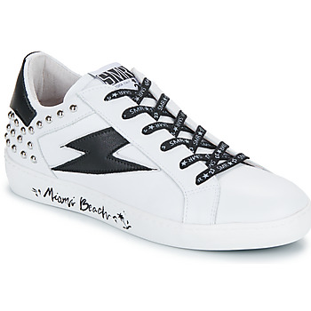 Skor Dam Sneakers Semerdjian  Vit / Svart / Silver