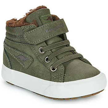 Skor Barn Höga sneakers Kangaroos Kavu III Kaki / Brun