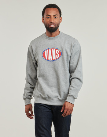 textil Herr Sweatshirts Vans Spray On Loose Crew Grå