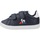 Skor Pojkar Sneakers Le Coq Sportif COURTSET_2 INF Blå