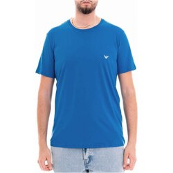 textil Herr T-shirts Emporio Armani 211818 4R482 Blå