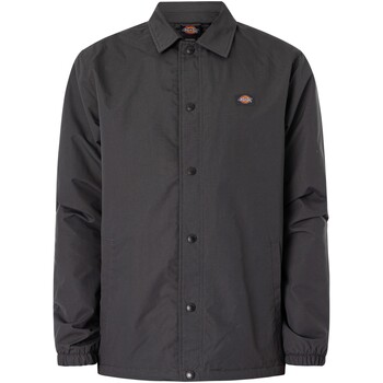 textil Herr Sweatjackets Dickies Oakport Coach Jacka Grå