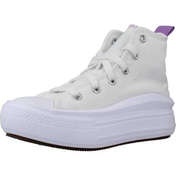 Skor Flickor Sneakers Converse Chuck Taylor All Star Move Platform Vit