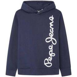 textil Pojkar Sweatshirts Pepe jeans  Blå