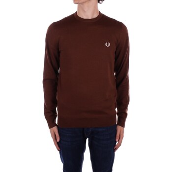 textil Herr Tröjor Fred Perry K9601 Brun