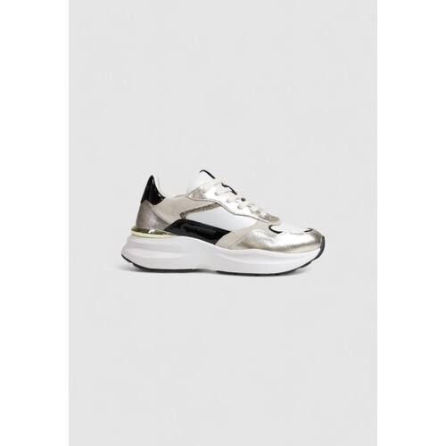 Skor Dam Sneakers Crime London FAITH 21701AA7 Guldfärgad