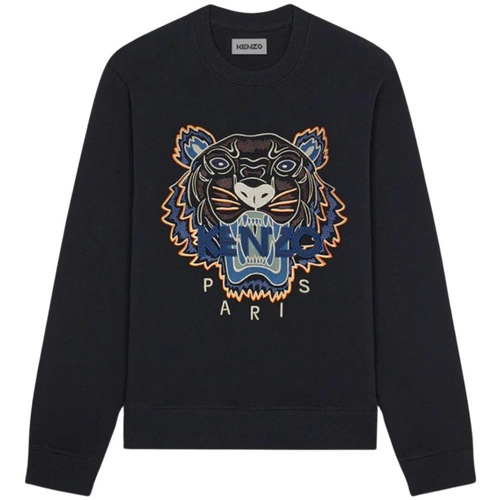 textil Herr Sweatshirts Kenzo Sweat  Tigre Svart