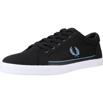 Skor Herr Sneakers Fred Perry BASELINE TWILL Svart