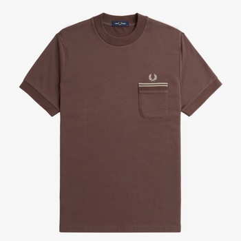 textil Herr T-shirts & Pikétröjor Fred Perry M4650FP Bordeaux