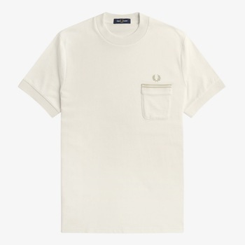 textil Dam T-shirts & Pikétröjor Fred Perry M4650FP Vit