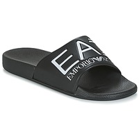 Skor Flipflops Emporio Armani EA7 SEA WORLD VISIBILITY M SLIPPER Svart / Vit