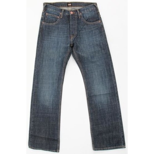 Oblačila Moški Jeans straight Lee JOEY 71921TK Modra