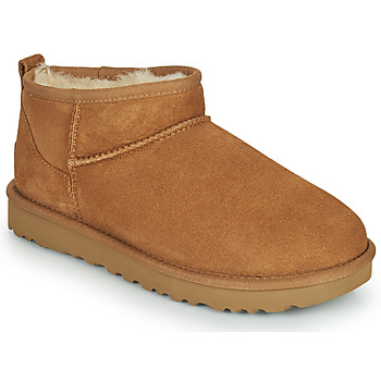 Čevlji  Ženske Polškornji UGG CLASSIC ULTRA MINI Rjava