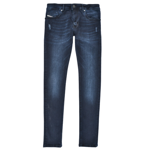 Oblačila Dečki Jeans skinny Diesel SLEENKER Modra