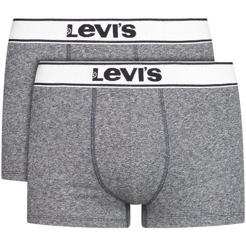 Spodnje perilo Moški Boksarice Levi's Trunk 2 Pairs Briefs Siva