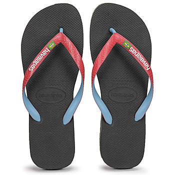 Čevlji  Japonke Havaianas BRASIL MIX Črna / Rdeča / Modra