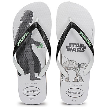 Čevlji  Japonke Havaianas STARS WARS Črna / Bela