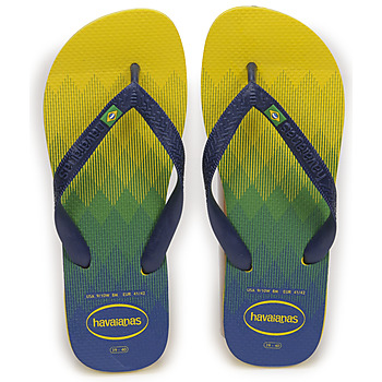 Čevlji  Japonke Havaianas BRASIL FRESH Zelena / Modra / Rumena