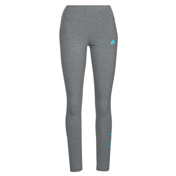 Oblačila Ženske Pajkice Adidas Sportswear LIN Leggings Siva / Sky / Rush